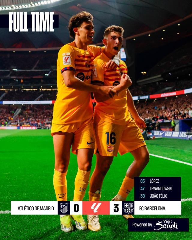 亚博体育APP-【西甲】莱万两传一射，小菲弑旧主，巴萨3比0胜马竞